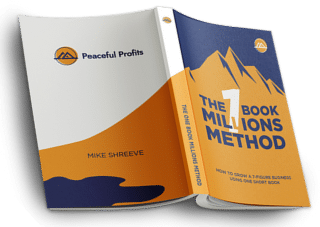 OBMM by Mike Shreeve | Use a book to grow your business | Work with Tina at Peaceful Profits